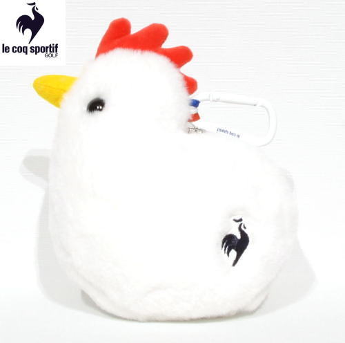 ルコックゴルフ レディース ボールホルダー LG5FBZ03L ホワイト