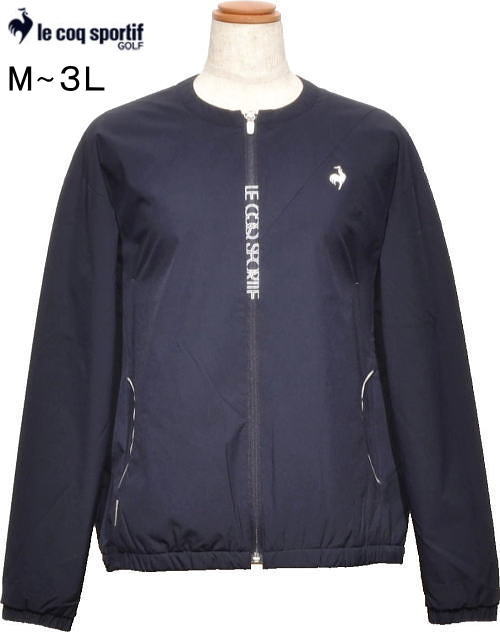 ルコックゴルフ レディース ブルゾン LG5FWB01L ネイビー