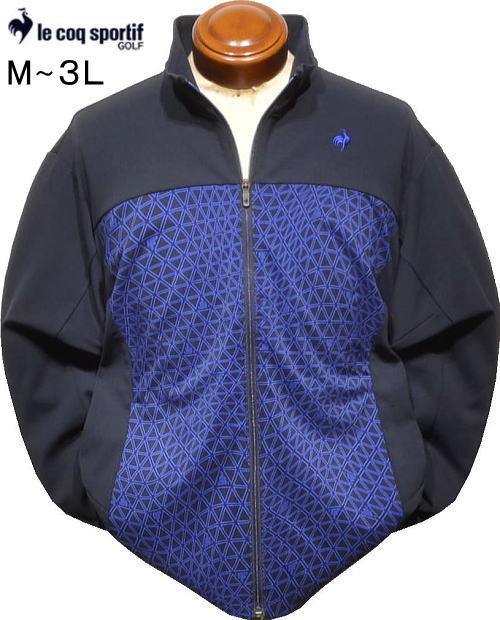 ルコックゴルフ メンズ トラックジャケット LG5FSW00M ネイビー