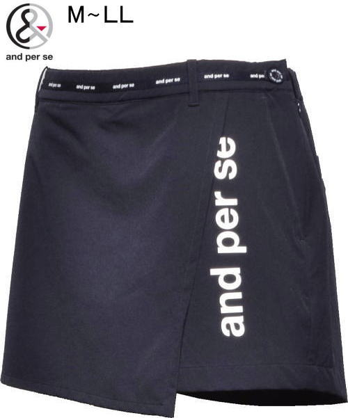 アンパスィ レディース ラップショートパンツ AFS5625E4 ネイビー