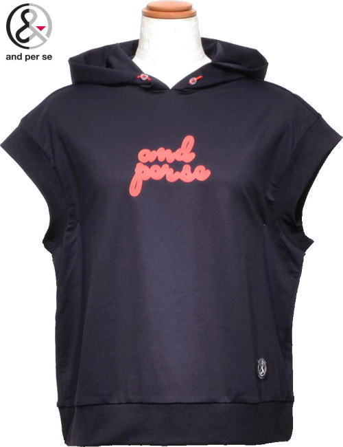 アンパスィ レディース カットソーベスト AFF6404J1 ネイビー