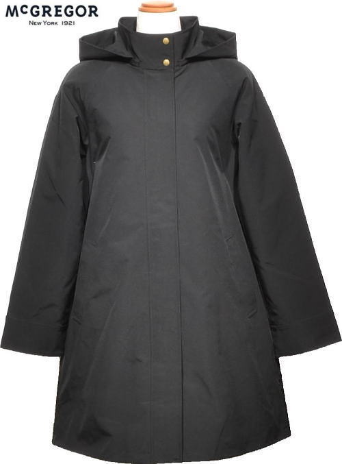 マックレガー レディース 3WAYハーフコート 311125601 ブラック
