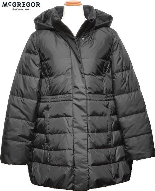 マックレガー レディース ダウンハーフコート 311134901 ブラック