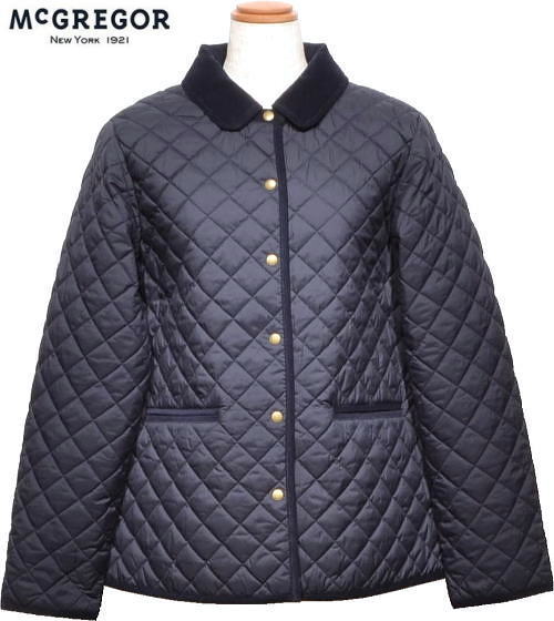 マックレガー レディース 2WAYキルティングジャケット 311135602 ネイビー