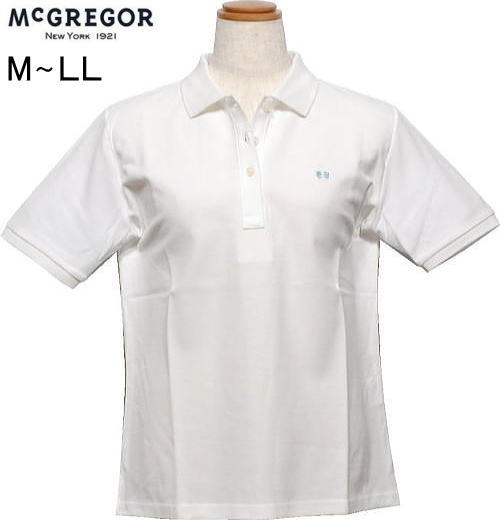マックレガー レディース 半袖ポロシャツ 311625201 ホワイト