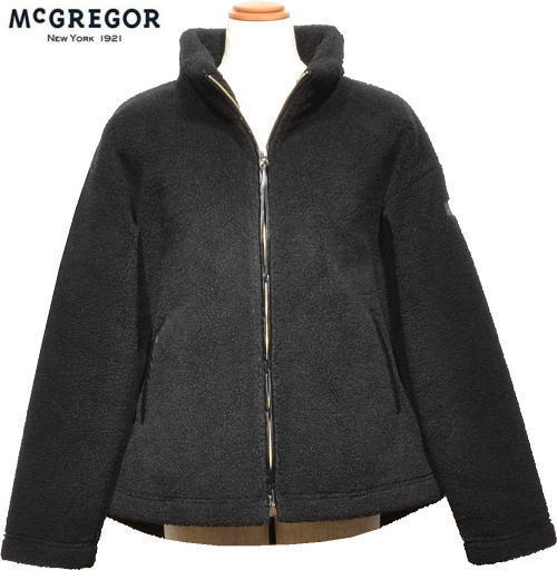 マックレガー レディース ボアフリースブルゾン 311814603 ブラック