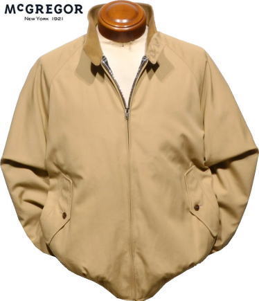 マクレガー メンズ スイングトップ 111112001 キャメルベージュ