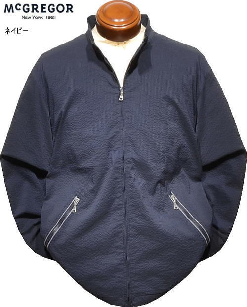 マックレガー メンズ 夏向けブルゾン 111115110 ネイビー