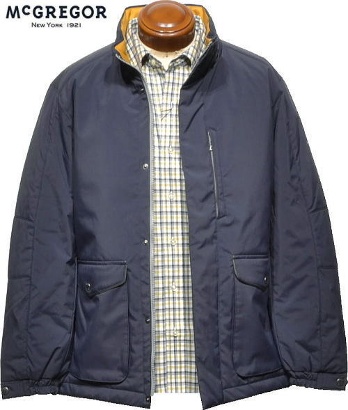 マックレガー メンズ 中綿入りブルゾン 111134608 ネイビー