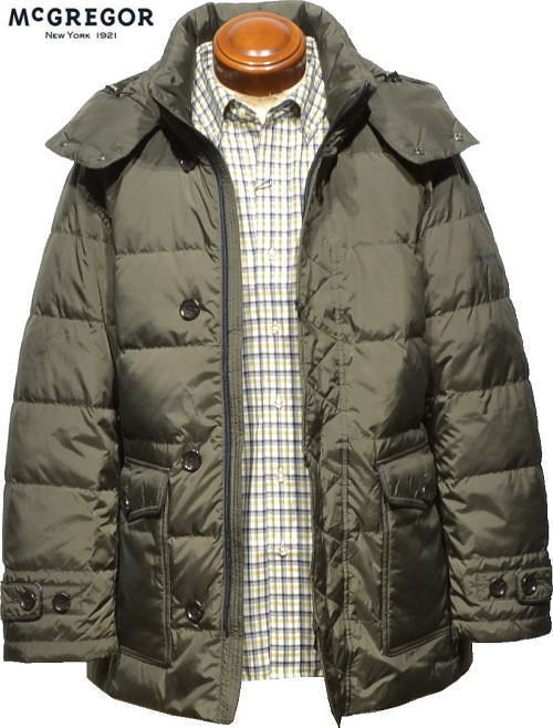 マクレガー メンズ ダウンジャケット 113134999 カーキ