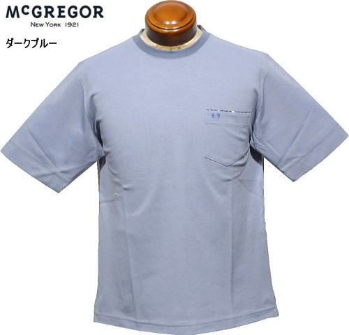 マックレガー メンズ Tシャツ 111725309 ダークブルー