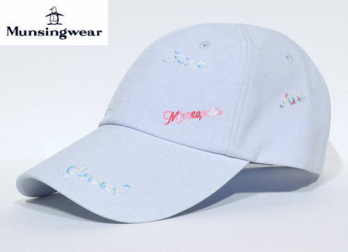 マンシング レディース 帽子 MG6SCP01L ブルー