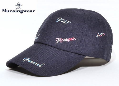 マンシング レディース 帽子 MG6SCP01L ネイビー