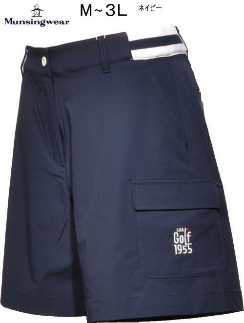 マンシング レディース ショートパンツ MG6SHP34L ネイビー
