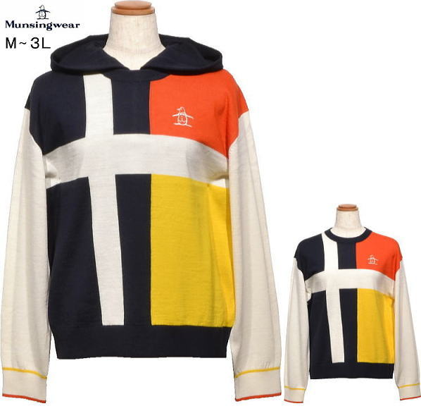 マンシング レディース 2WAYセーター MG5FST21L ホワイト