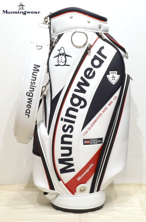 マンシング メンズ キャディバッグ MG6SCB00M ホワイト