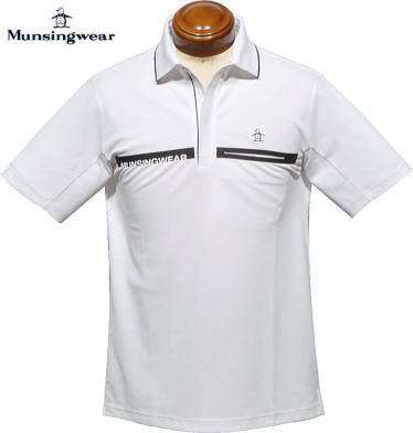 マンシングウェア メンズ 半袖ポロシャツ MGMVJA12 サンスクリーン