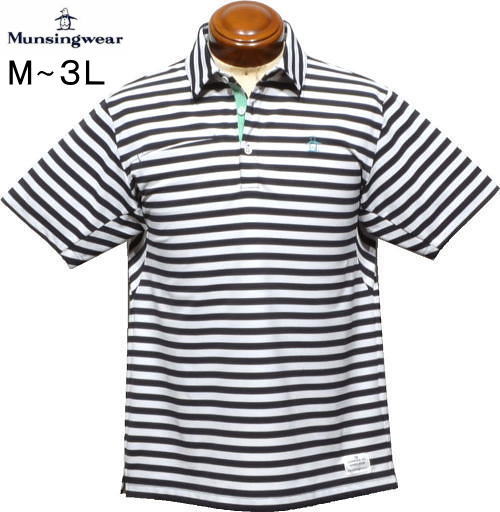 マンシング　メンズ　半袖ポロシャツ　MGMXJA16　ホワイト