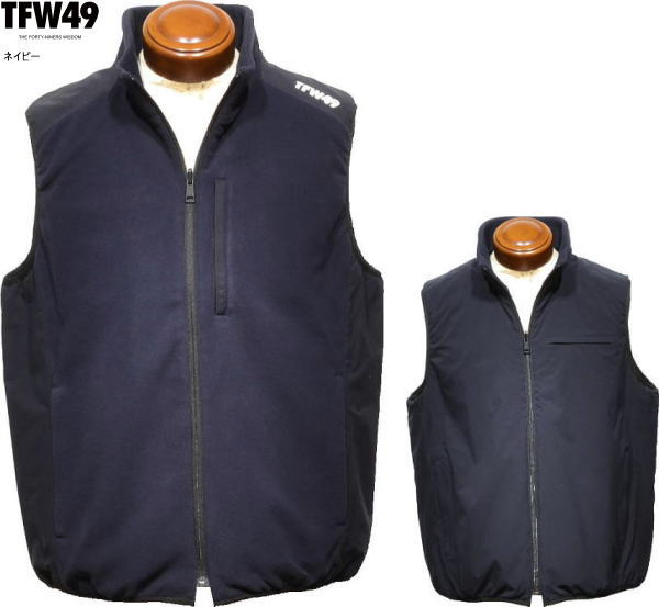 TFW49 メンズ リバーシブルベスト T042520014 ネイビー