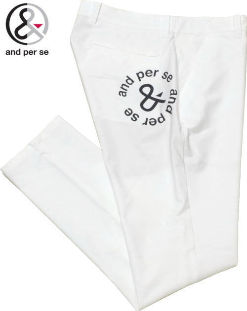 アンパスィ メンズ パンツ AMS5025E4 ホワイト