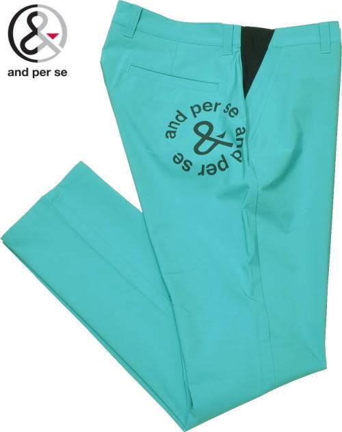 アンパスィ メンズ パンツ AMS5025E4 ターコイズ