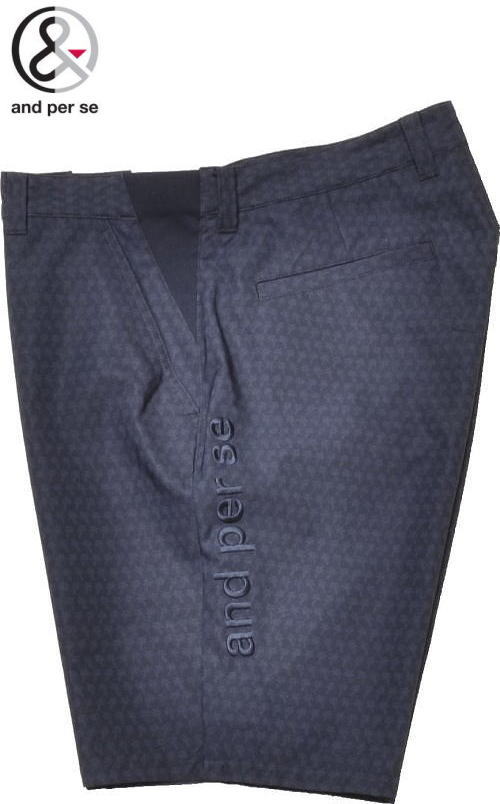 アンパスィ メンズ ショートパンツ AMS5505F4 ネイビー